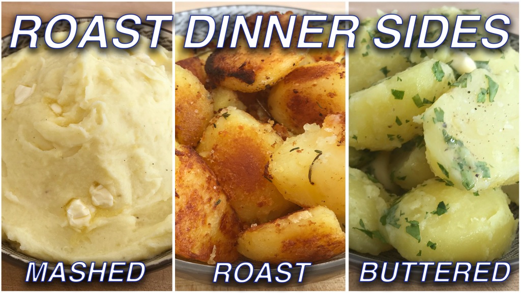Roast dinner building blocks | Potatoes three ways